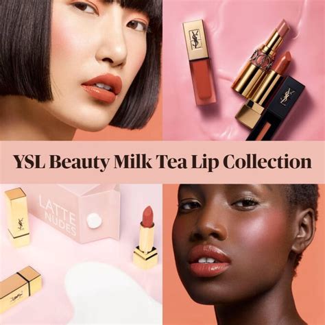 Get To Know The New YSL Beauty Milk Tea Lip 